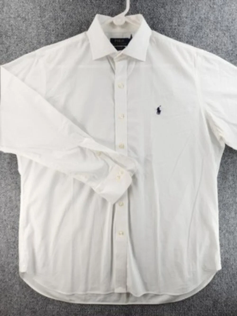 Polo Ralph Lauren 16 32/33 Cotton Spandex Logo Polo Ralph Lauren White Easy Care